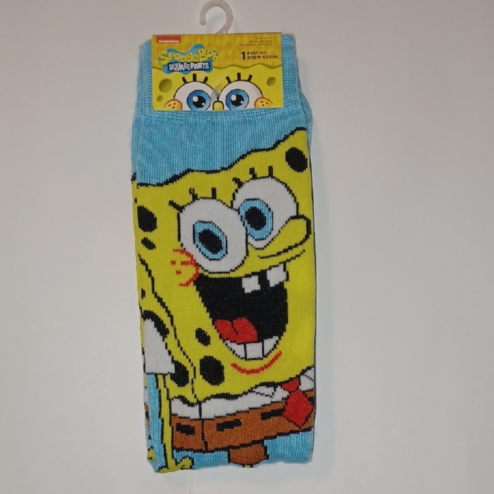 SpongeBob SquarePants Socks NWT